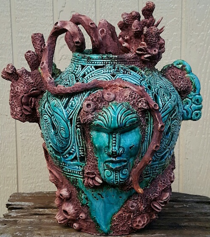 Tiki Vase